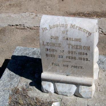 THERON Leonie 1924-1933