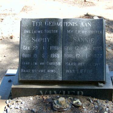 VIVIER Sophy 1886-1968 :: VIVIER Sannie 1899-1977