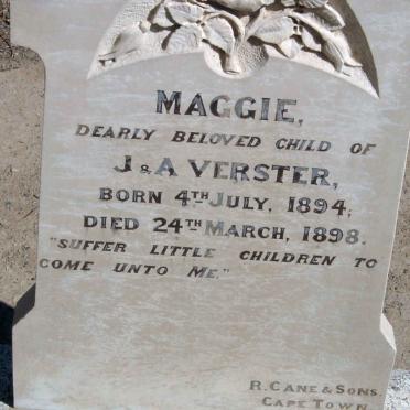 VERSTER Maggie 1894-1898