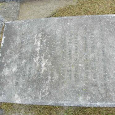 VILLIERS Walter Rochelle, de 1886-1893 :: DE VILLIERS Francois Rochelle 1894-1896 :: DE VILLIERS Louis Rochelle 1898-1898