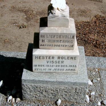 VISSER Hester Rolene 1932-1933