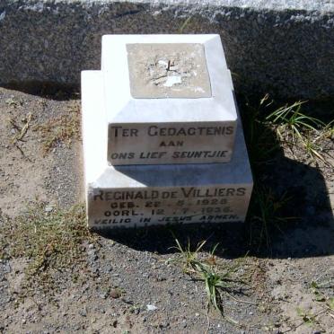 VILLIERS Reginald, de 1928-1935
