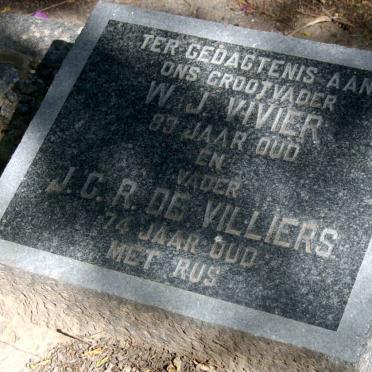 VIVIER W.J.  :: DE VILLIERS J.C.R.