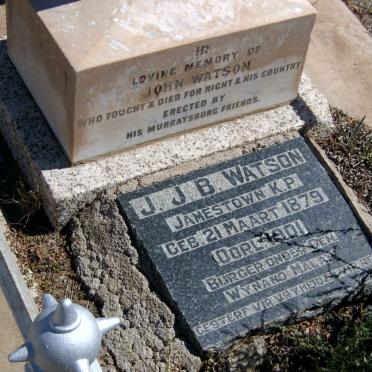 WATSON J.J.B. 1879-1901