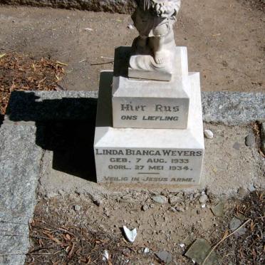 WEYERS Linda Bianca 1933-1934