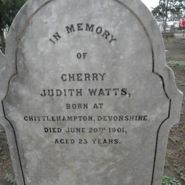 WATTS Cherry Judith -1901