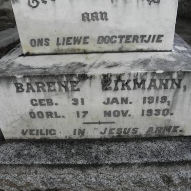 ZIKMANN Barene 1919-1930