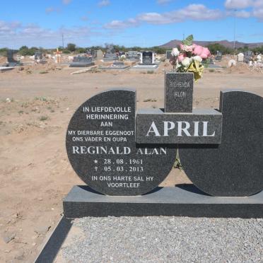APRIL Reginald Alan 1961-2013