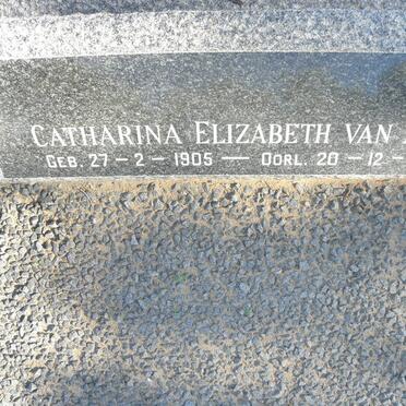 ASS William Campbell, van 1892-1963 &amp; Catharina Elizabeth 1905-1991 