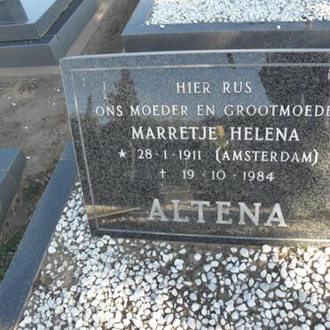 ALTENA Marretje Helena 1911-1984