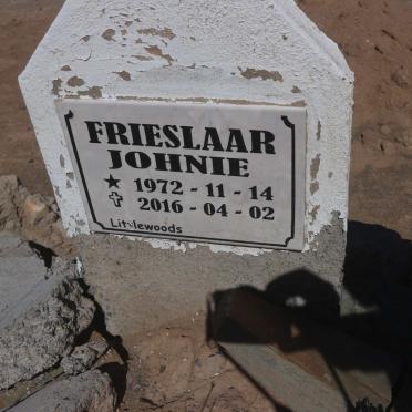 FRIESLAAR Johnie 1972-2016