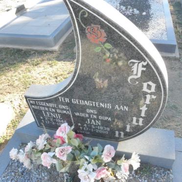 FORTUIN Jan 1939-2000 &amp; Lenie 1944-19?