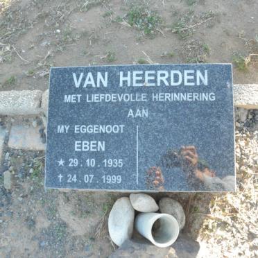 HEERDEN Eben, van 1935-1999
