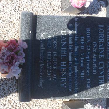 KLERK Daniel Henry, de 1937-2017 &amp; Lorraine Cynthia AMERICA 1940-2011