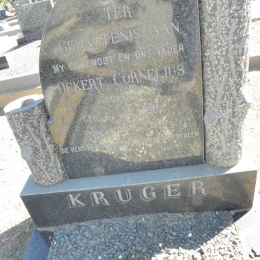 KRUGER Ockert Corenlius 1909-1973