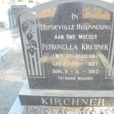 KIRCHNER Petronella nee GELDERBLOM 1887-1963