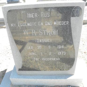 STROH W.R. 1914-1973