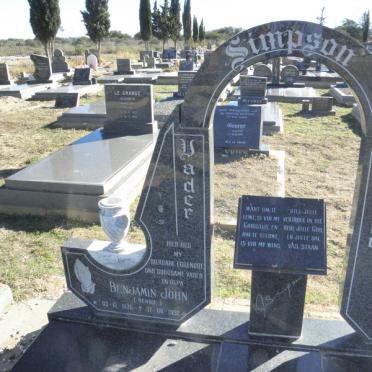 SIMPSON Benjamin John 1936-1992