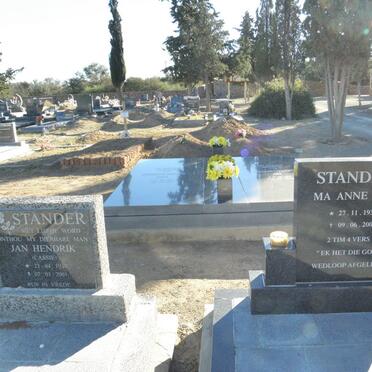 STANDER Jan Hendrik 1930-2001 &amp; Anne C.S. 1932-2005