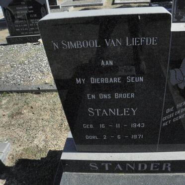 STANDER Stanley 1943-1971 