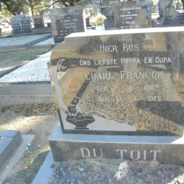 TOIT Charl Francois, du 1887-1975