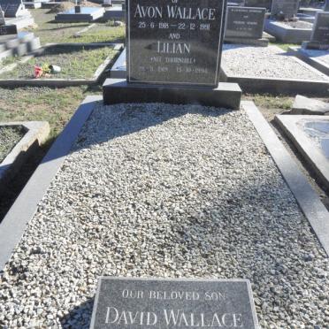 TRUTER Avon Wallace 1918-1991 &amp; Lilian THORNHILL 1919-1994 :: TRUTER David Wallace 1944-1991                     