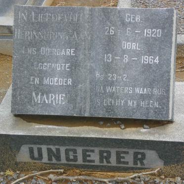 UNGERER Marie 1920-1964
