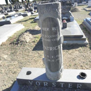 VORSTER Patrick 1964-1992
