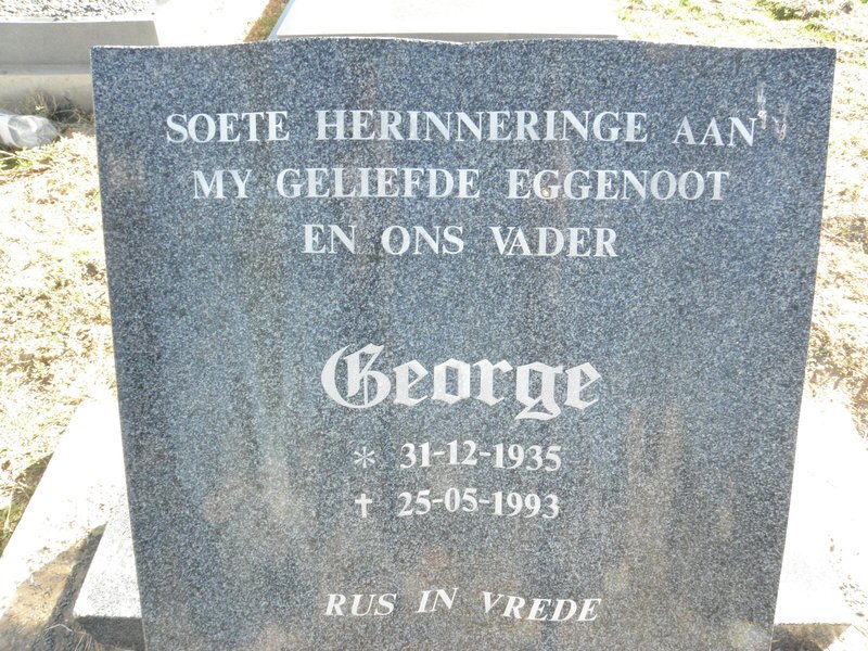 VRIES George 1935-1993