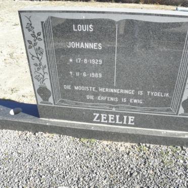 ZEELIE Louis Johannes 1929-1989