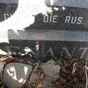 AVENANT Thomas Stephanus 1909-1959 &amp; Maria Magdalena 1918-1989