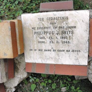 BRITS Philippus J. 1883-1945