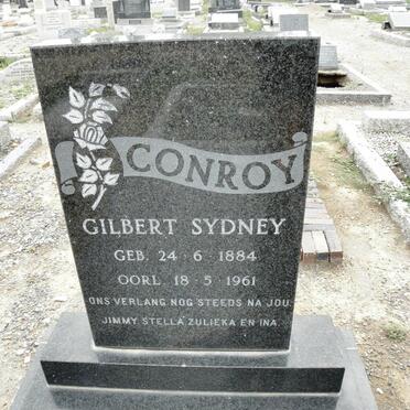 CONROY Gilbert Sydney 1884-1961