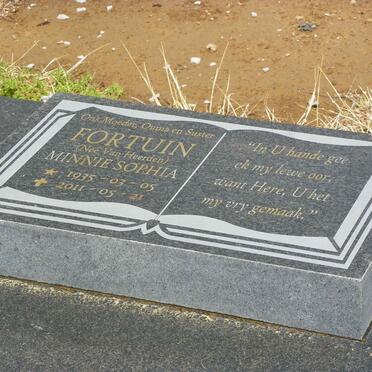 FORTUIN Minnie Sophia 1935-2011