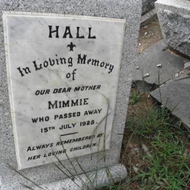 HALL Mimmie -1928