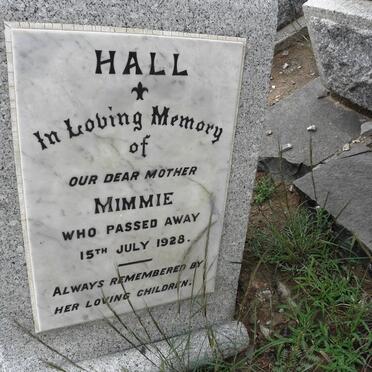 HALL Mimmie -1928