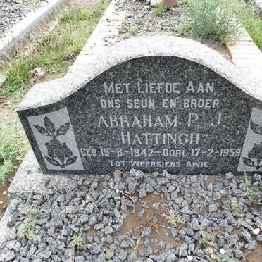 HATTINGH Abraham P.J. 1942-1959