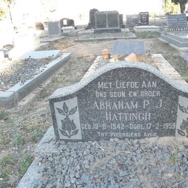 HATTINGH Abraham P.J. 1942-1959