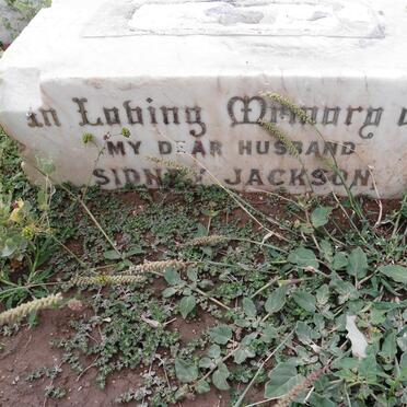 JACKSON Sidney -1904