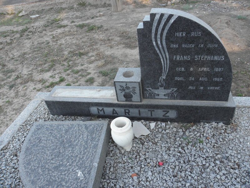 MARITZ Frans Stephanus 1897-1960