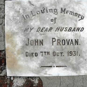 PROVAN John -1931