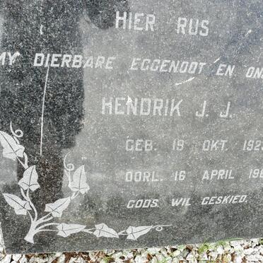 PIETERSE Hendrik J.J. 1923-1961