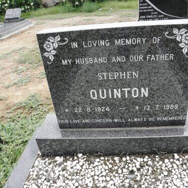 QUINTON Stephen 1924-1989