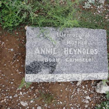 REYNOLDS Annie nee GRIMBEEK 