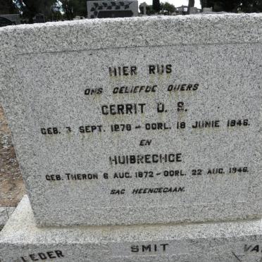 SMIT Gerrit D.S. 1878-1946 &amp; Huibreche 1872-1946