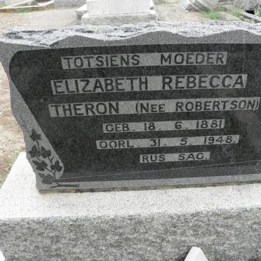 THERON Elizabeth Rebecca nee ROBERTSON 1881-1948