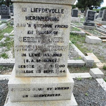 THERON Gerrit Daniel 1900-1944