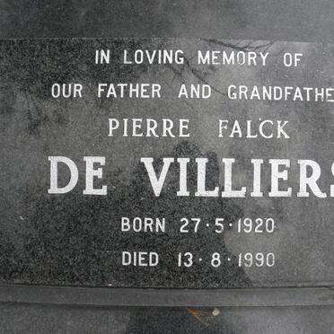 VILLIERS Pierre Falck, de 1920-1990