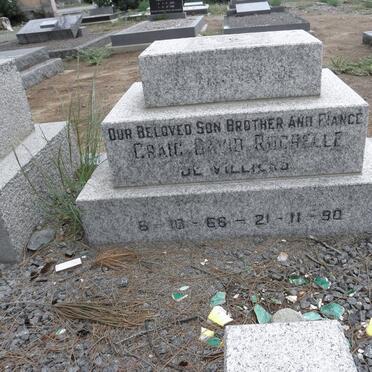 VILLIERS Craig David, de 1966-1990