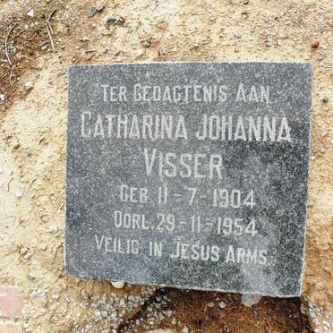 VISSER Catharina Johanna 1904-1954